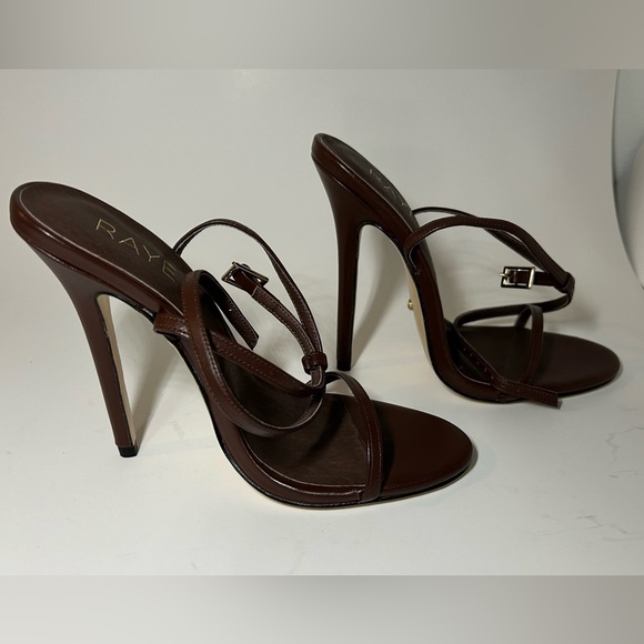 Raye Bali heel Brown size 7.5 Never worn - Picture 5 of 16